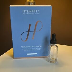 Hydrinity Restorative HA+ Masque and Glass Dropper